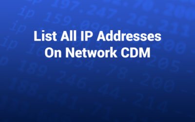 List All IP Addresses on Network CMD Easy Guide