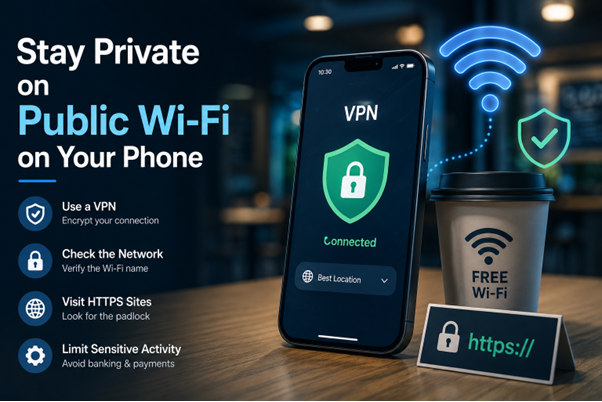 How to Stay Private When Using Public Wi-Fi on Your Phone 